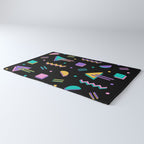 Memphis pattern 105 - 80s / 90s Retro Rug Gallery Image 3