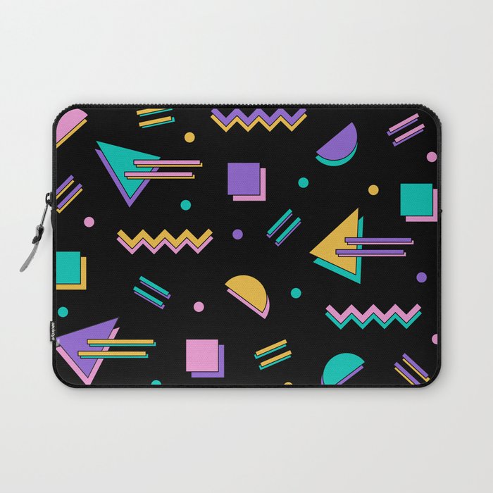 Memphis pattern 105 - 80s / 90s Retro Laptop Sleeve Gallery Image 1