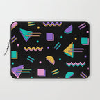 Memphis pattern 105 - 80s / 90s Retro Laptop Sleeve Gallery Image 1