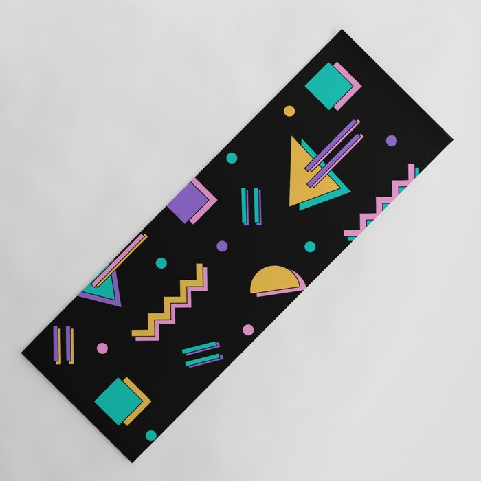 Memphis pattern 105 - 80s / 90s Retro Yoga Mat Gallery Image 1