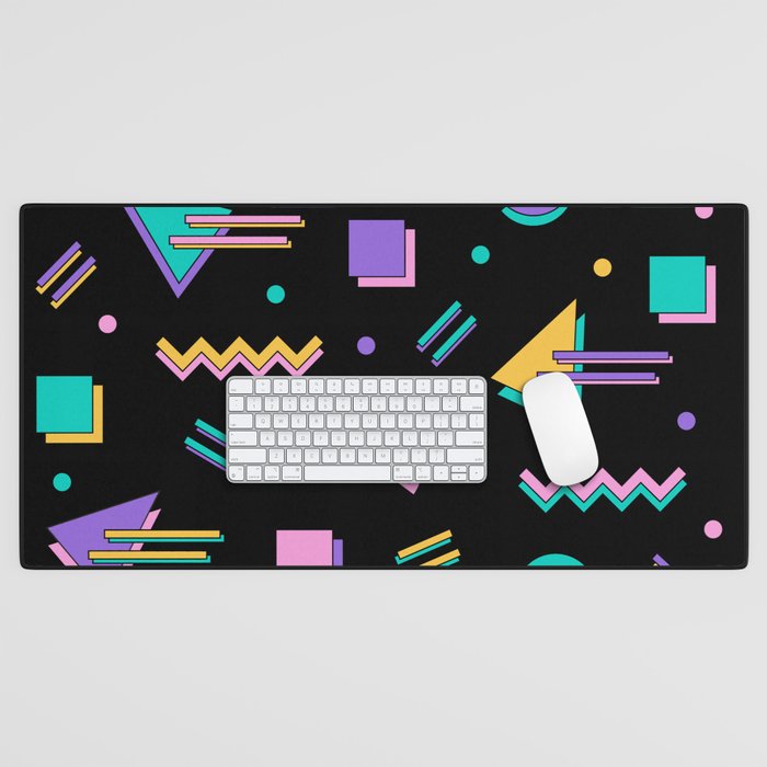 Memphis pattern 105 - 80s / 90s Retro Desk Mat Gallery Image 1