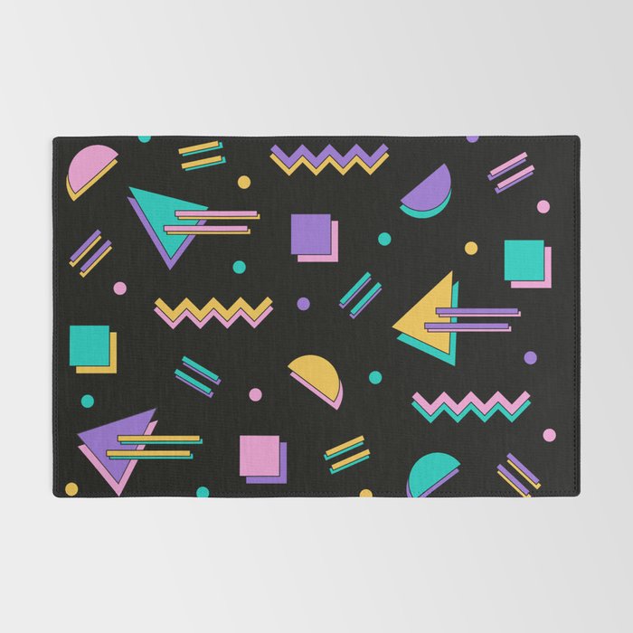 Memphis pattern 105 - 80s / 90s Retro Rug Gallery Image 2