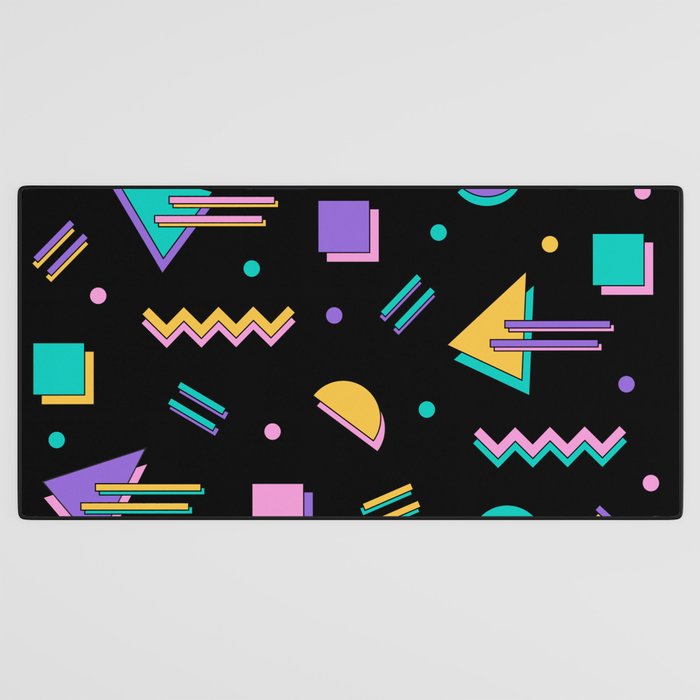 Memphis pattern 105 - 80s / 90s Retro Desk Mat Gallery Image 3