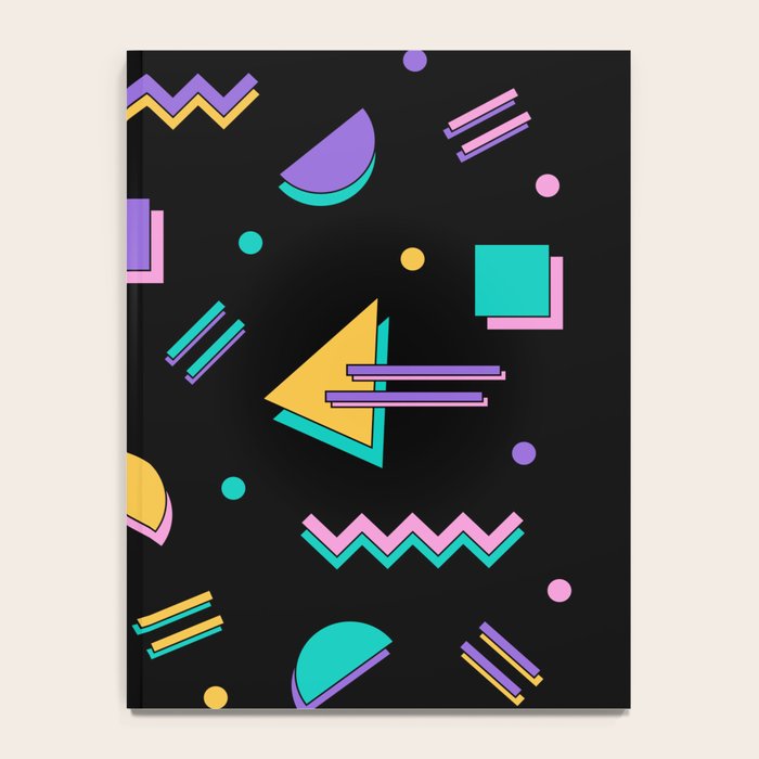 Memphis pattern 105 - 80s / 90s Retro Notebook Gallery Image 4