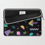 Memphis pattern 105 - 80s / 90s Retro Laptop Sleeve Gallery Image 2