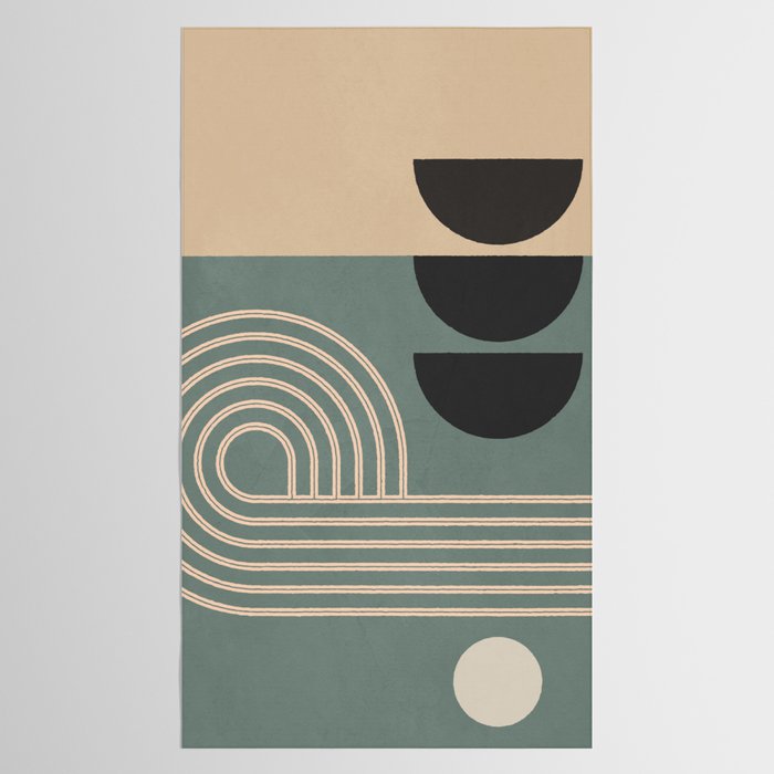 Abstract Geometric Shapes 122 Tablecloth Gallery Image 2