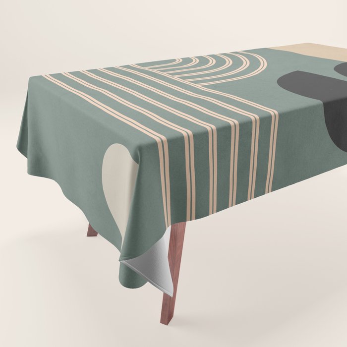 Abstract Geometric Shapes 122 Tablecloth Gallery Image 1