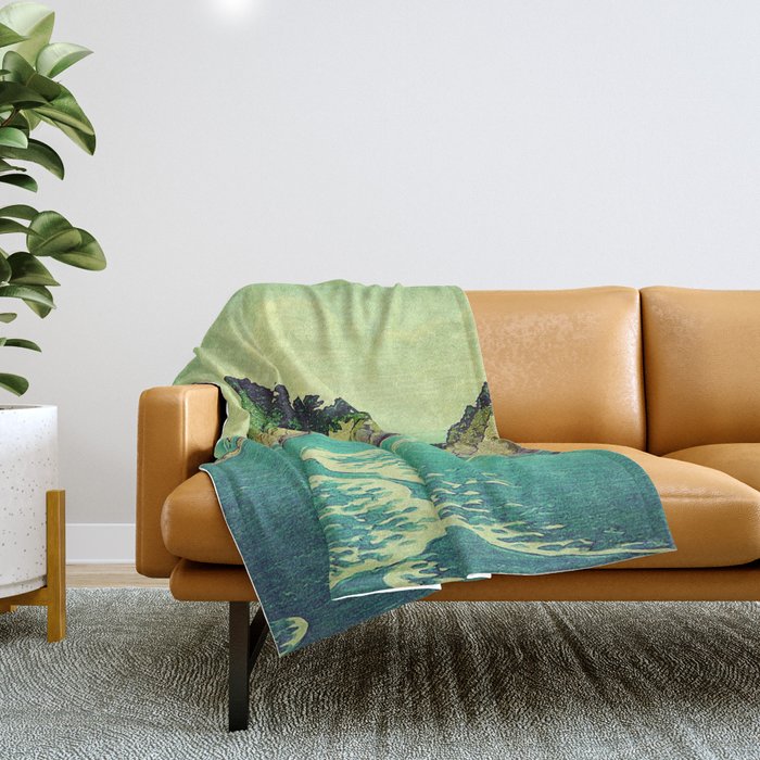 Heading towards Ohzu Throw Blanket Gallery Image 1