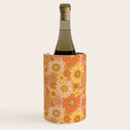 70s Retro Daisy Floral Wine Chiller Gallery Image 2