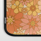 70s Retro Daisy Floral Laptop Sleeve Gallery Image 3