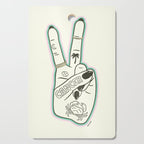 CANCER (Peace Sign Collection) Cutting Board Gallery Image 1