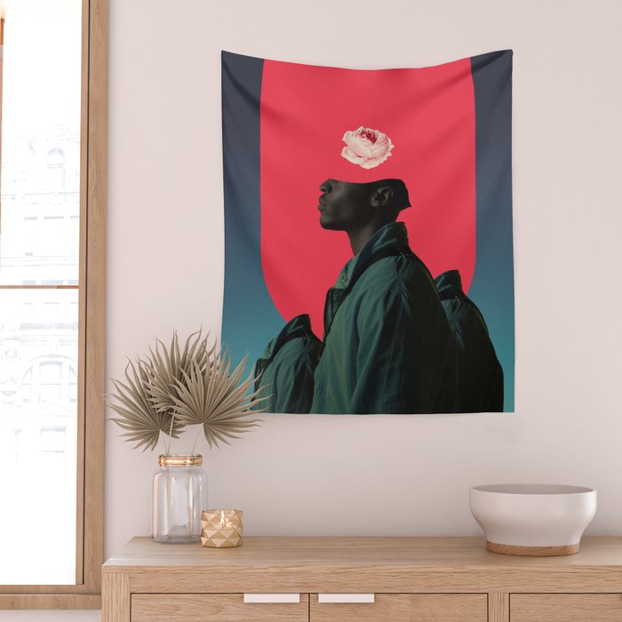 Every Man is a Mountain Wall Tapestry Gallery Image 2