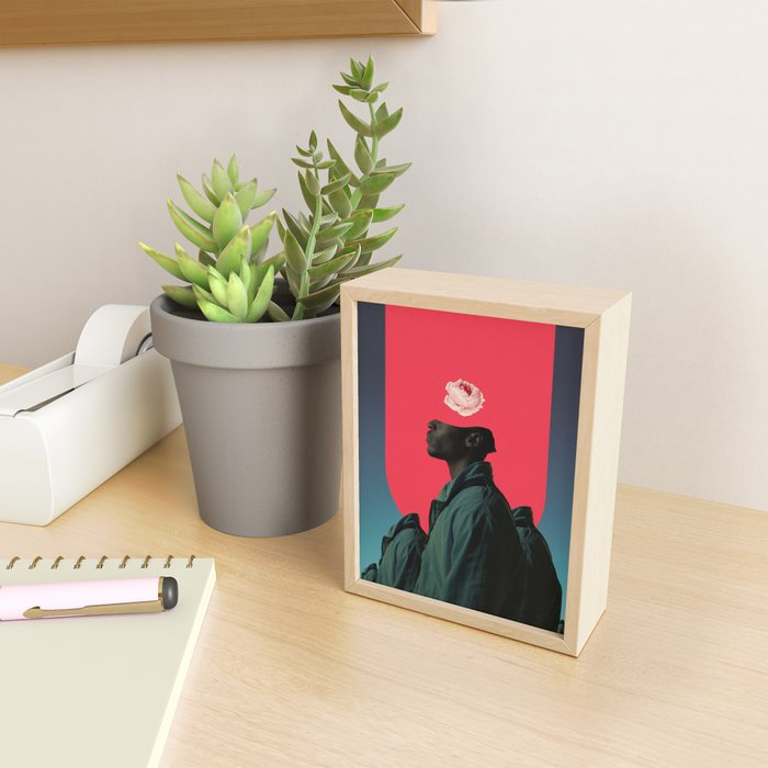 Every Man is a Mountain Mini Art Print Gallery Image 2