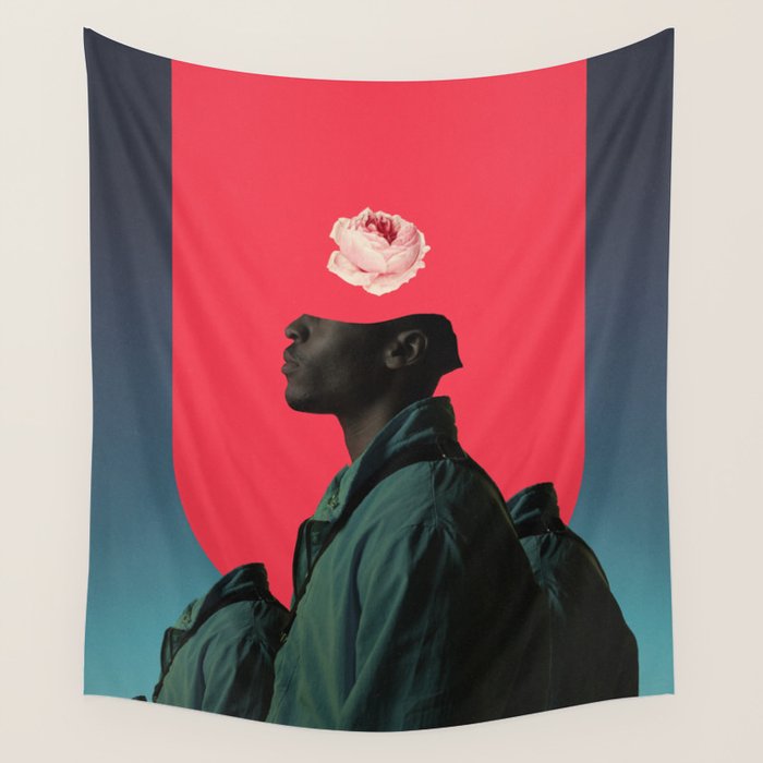 Every Man is a Mountain Wall Tapestry Gallery Image 4