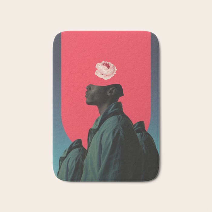 Every Man is a Mountain Bath Mat Gallery Image 1