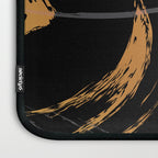 Luxurious Black and Gold Marble Laptop Sleeve Gallery Image 3