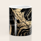 Luxurious Black and Gold Marble Coffee Mug Gallery Image 4