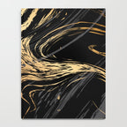Luxurious Black and Gold Marble Notebook Gallery Image 4