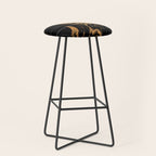 Luxurious Black and Gold Marble Stool Gallery Image 1