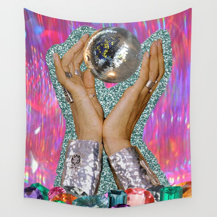 Power of Disco Wall Tapestry Gallery Image 1
