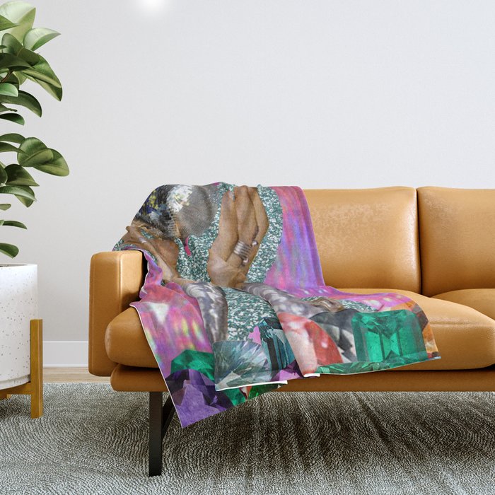 Power of Disco Throw Blanket Gallery Image 1