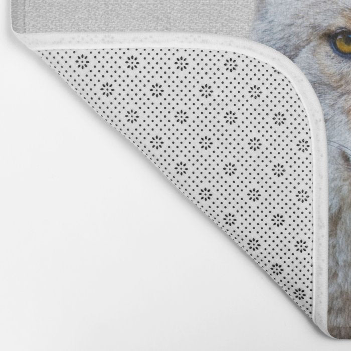 Coyote - Colorful Bath Mat Gallery Image 2