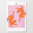 Tiger | Love Heart Print Cutting Board Gallery Image 1