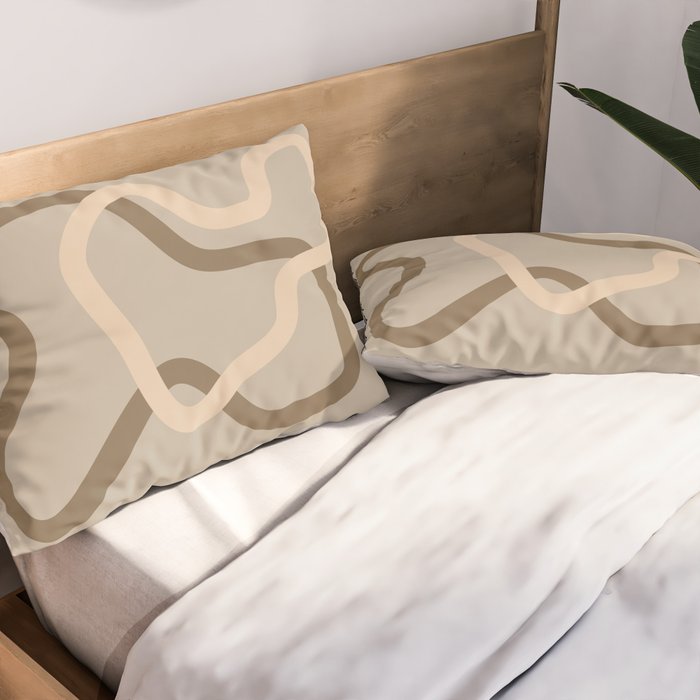 Abstract 03B Pillow Sham Gallery Image 2