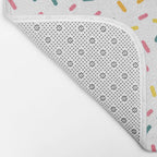Colorful Party Sprinkles Bath Mat Gallery Image 2