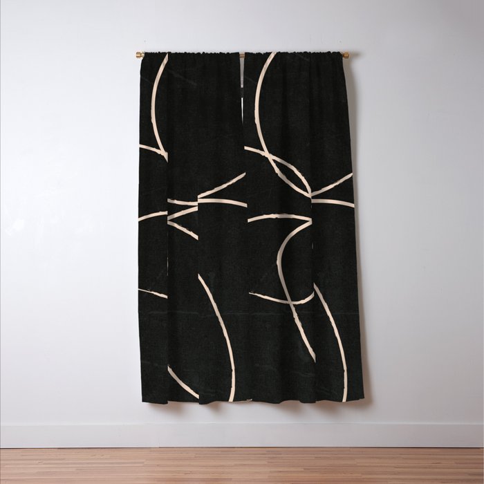 Abstract Minimal Art 29 Window Curtain Gallery Image 3