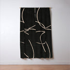 Abstract Minimal Art 29 Window Curtain Gallery Image 3