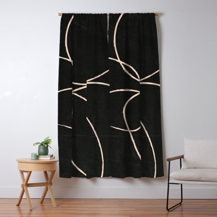 Abstract Minimal Art 29 Window Curtain Gallery Image 5