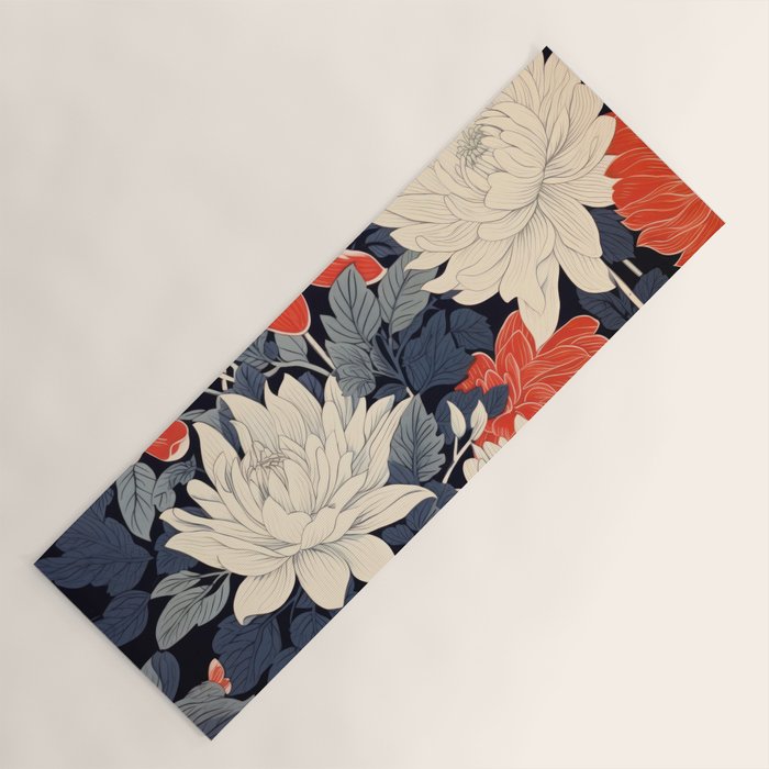 Primary Chrysanthemum Garden   Yoga Mat Gallery Image 1