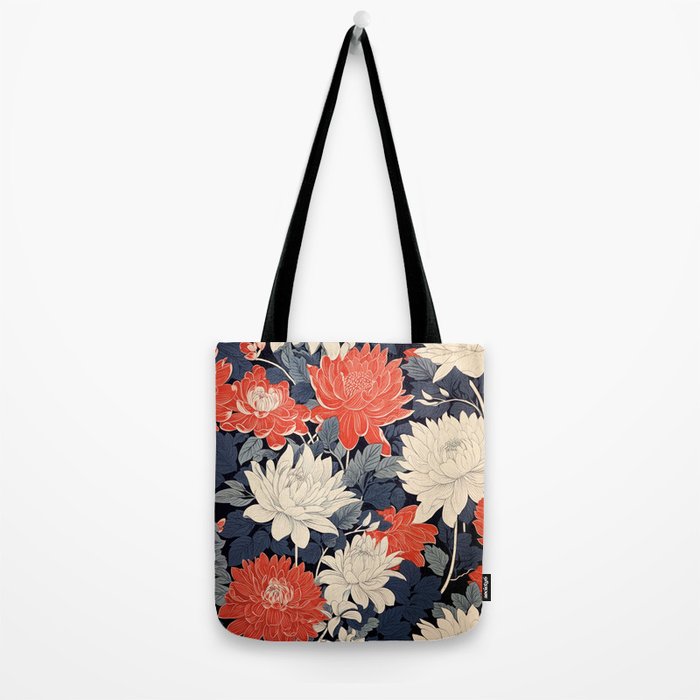 Primary Chrysanthemum Garden   Tote Bag Gallery Image 2