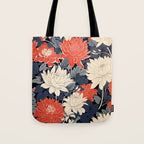Primary Chrysanthemum Garden   Tote Bag Gallery Image 1