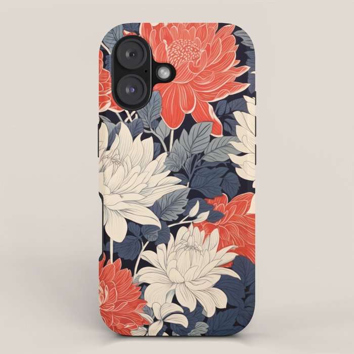 Primary Chrysanthemum Garden   iPhone Case Gallery Image 1
