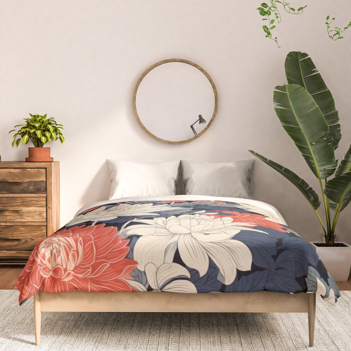 Primary Chrysanthemum Garden   Comforter Gallery Image 3
