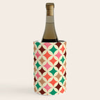 Bold and Cheerful Christmas Quilt: Starry Circles with Texture Wine Chiller Gallery Image 1