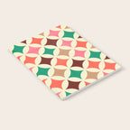 Bold and Cheerful Christmas Quilt: Starry Circles with Texture Notebook Gallery Image 2