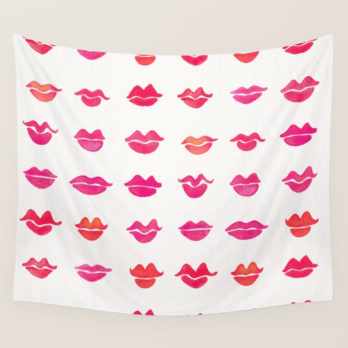 Kiss Collection - Pink Palette Wall Tapestry Gallery Image 4