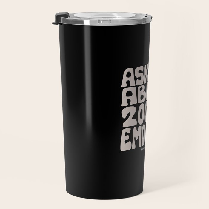 Ask Me About 2000's Emo Bands Travel Mug Gallery Image 3