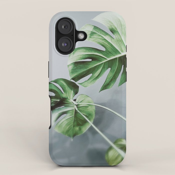 Monstera Leaves iPhone Case Gallery Image 1