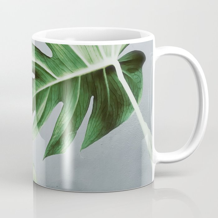 Monstera Leaves Coffee Mug Gallery Image 1