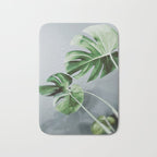 Monstera Leaves Bath Mat Gallery Image 1