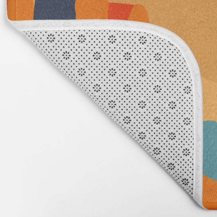 Colorful desert dune nature landscape art Bath Mat Gallery Image 2