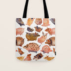 Pig Collection Tote Bag Gallery Image 1