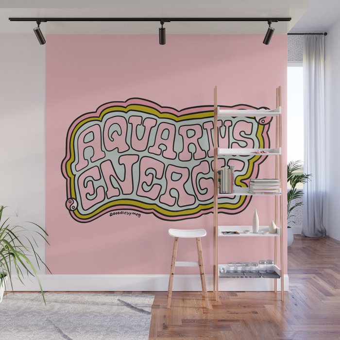 Aquarius Energy Wall Mural Gallery Image 1