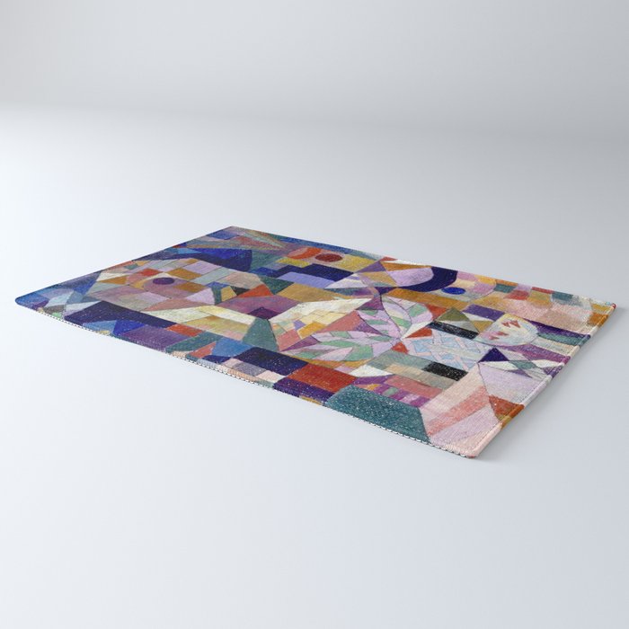 Burggarten (1919) Klee Rug Gallery Image 3