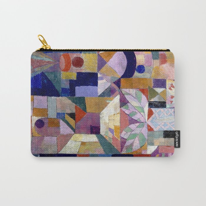 Burggarten (1919) Klee Carry All Pouch Gallery Image 1