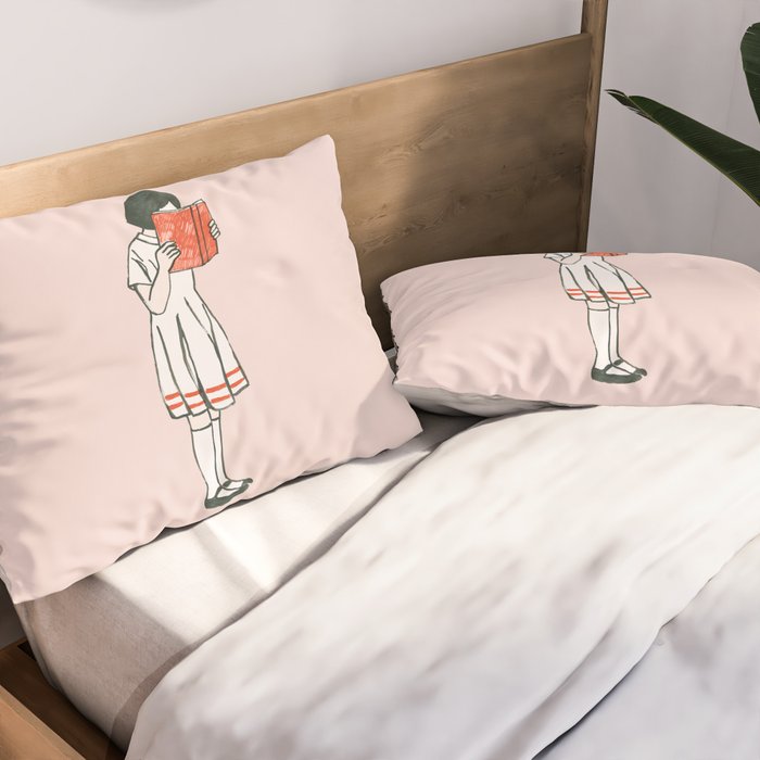 Avid reader Pillow Sham Gallery Image 2